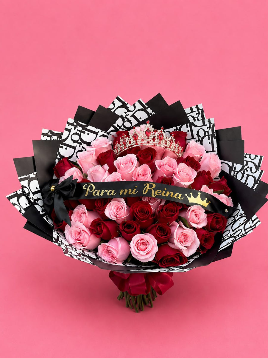 50Ct ❤️Pink&Red❤️Deluxe Bouquet
