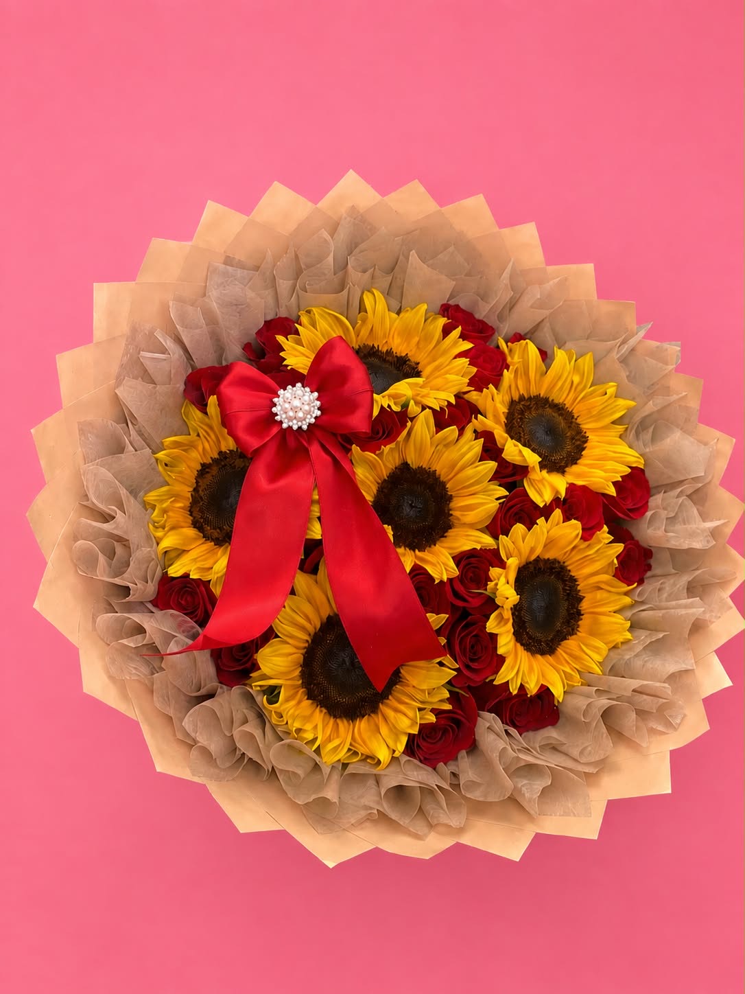 50Ct -🌹Roses & Sunflower 🌻