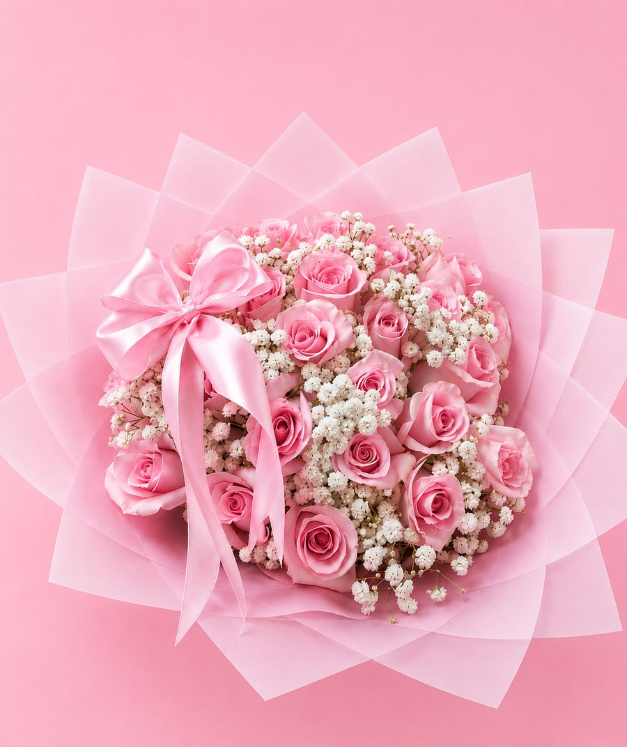 24Ct Pink Bouquet🎀