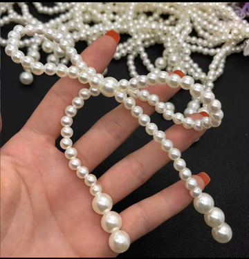 Moño de perlas