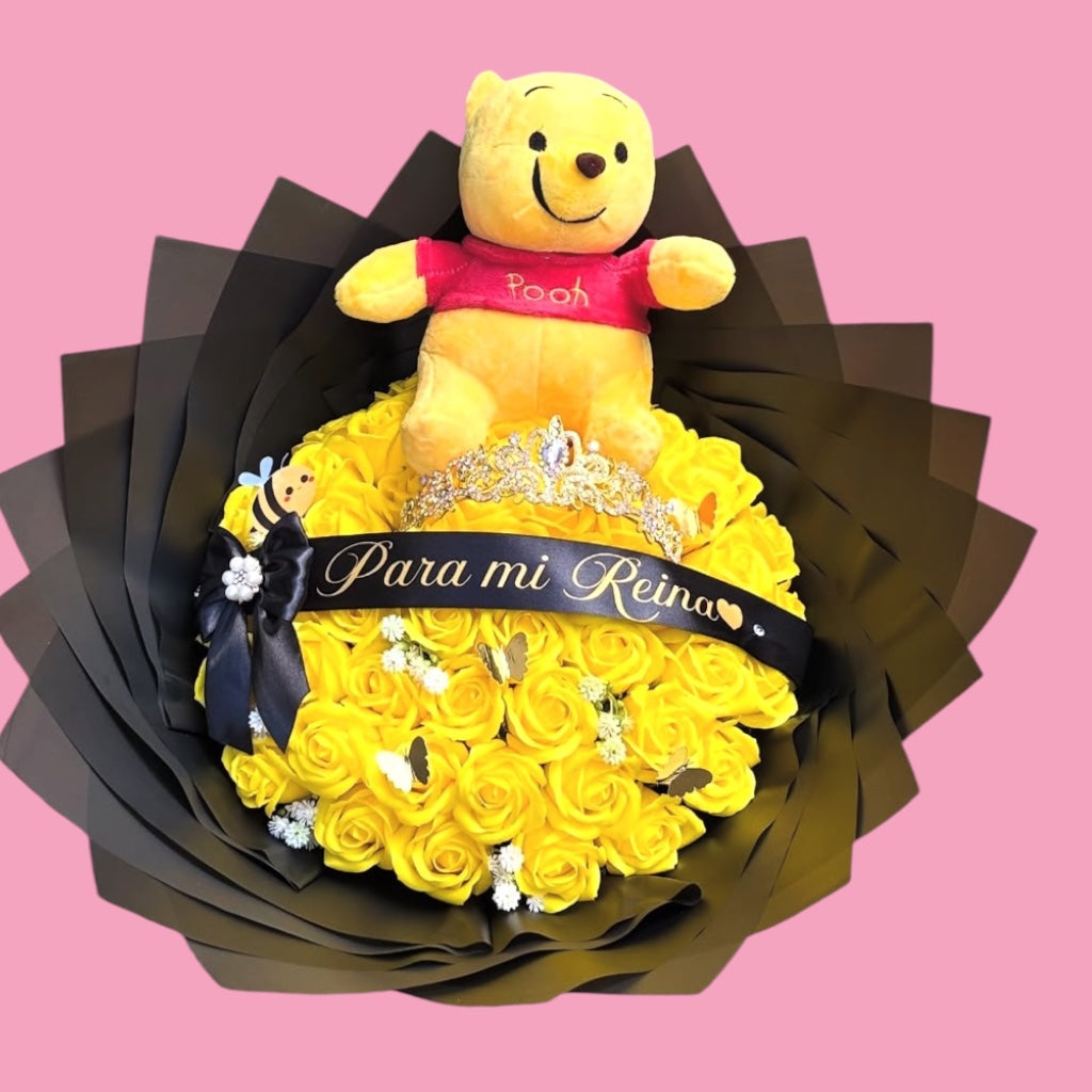 25 Ct- Foam roses 💛Honey Bouquet 🍯